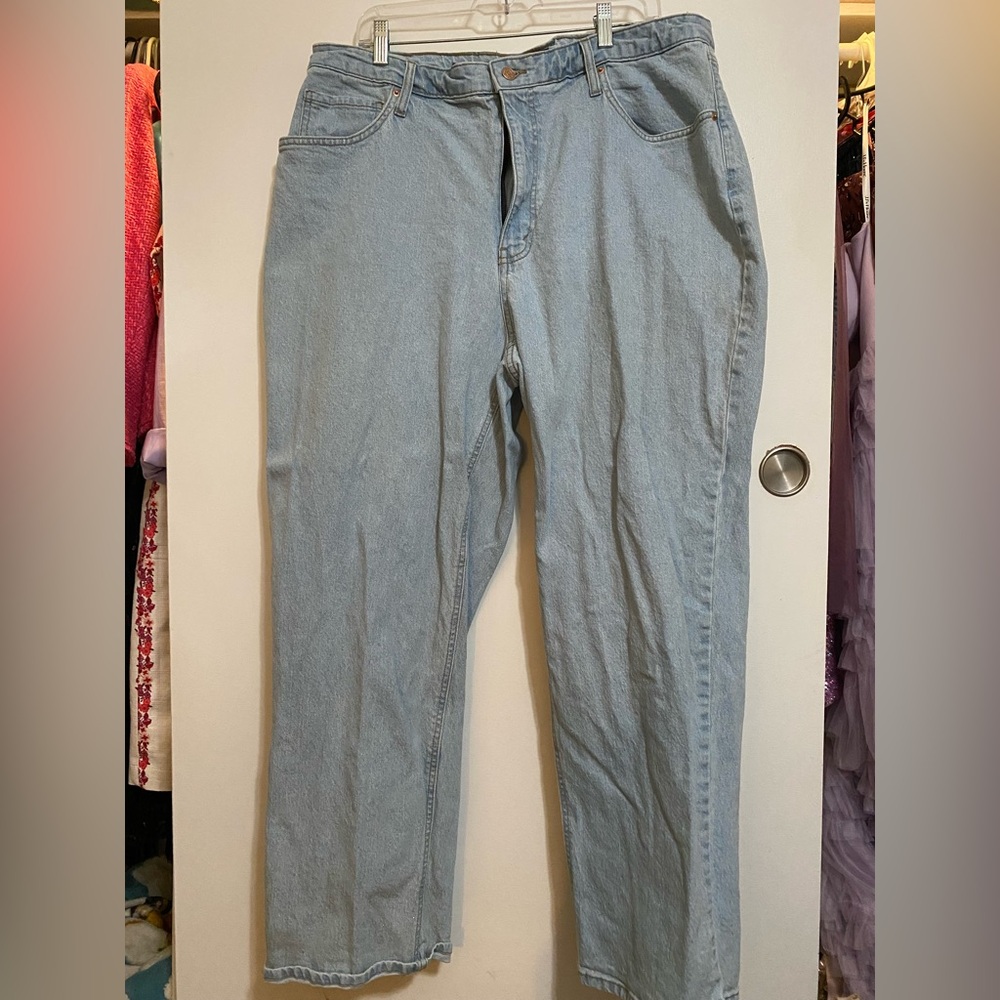 Wild Fable Shimmery Light Blue Denim Jeans